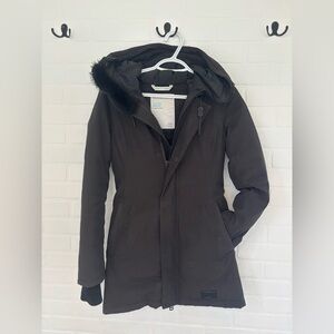 XXS Black Haven Parka - Aritzia